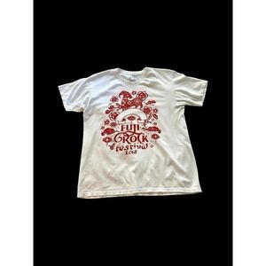 Fuji Rock Festival Tshirt Sz XL Distressed Kendrick Lamar NERD Post Malone